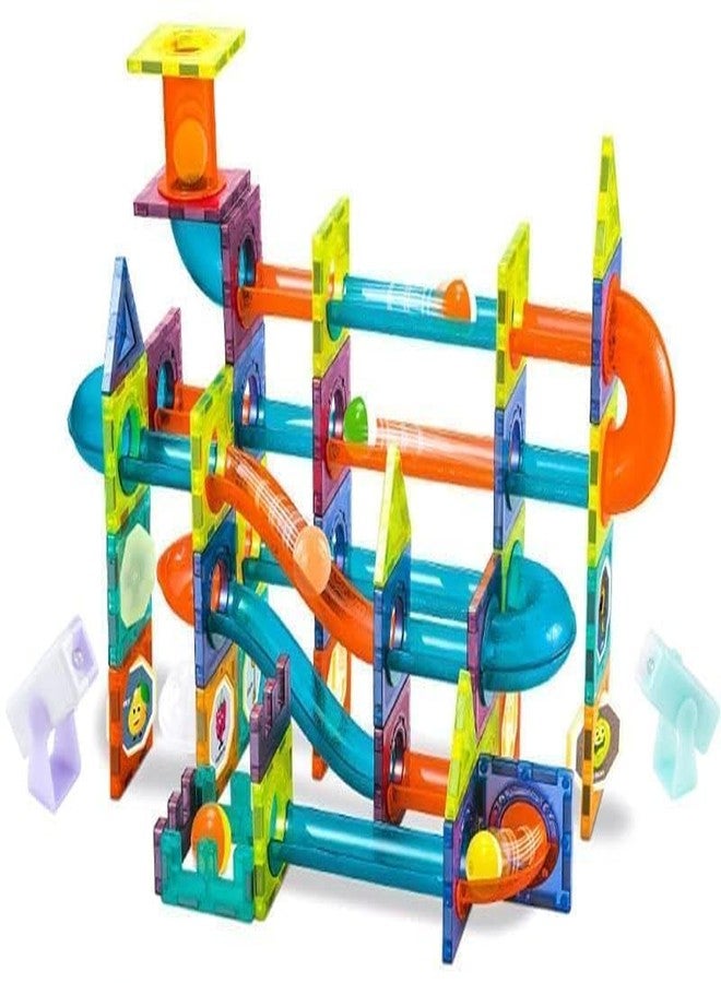 RAHU New Kids Game Light Magnetic Tiles Large Building Blocks Magnetic Blocks Toys for Kids (142 Pcs_Multi) - Image 2